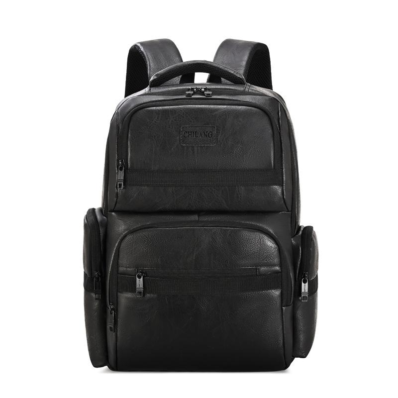 Water-resistant Work Knapsack Men USB School