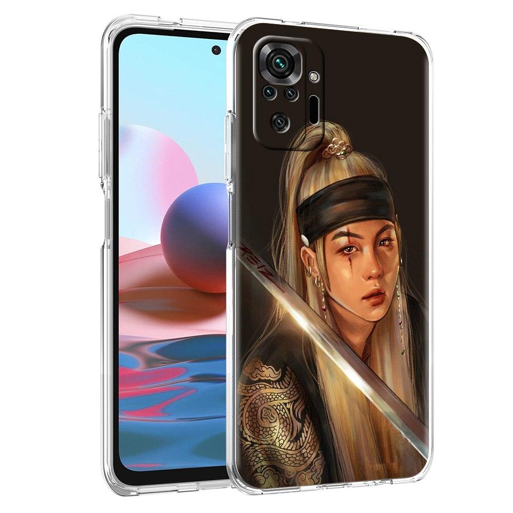 

Чехол для телефона Xiaomi Poco X3 NFC M3 F3 Redmi Note 9S 9 8 10 Pro 7 8T 9C 9A 8A K40, мягкий силиконовый прозрачный чехол Agust D suga Redmi 8