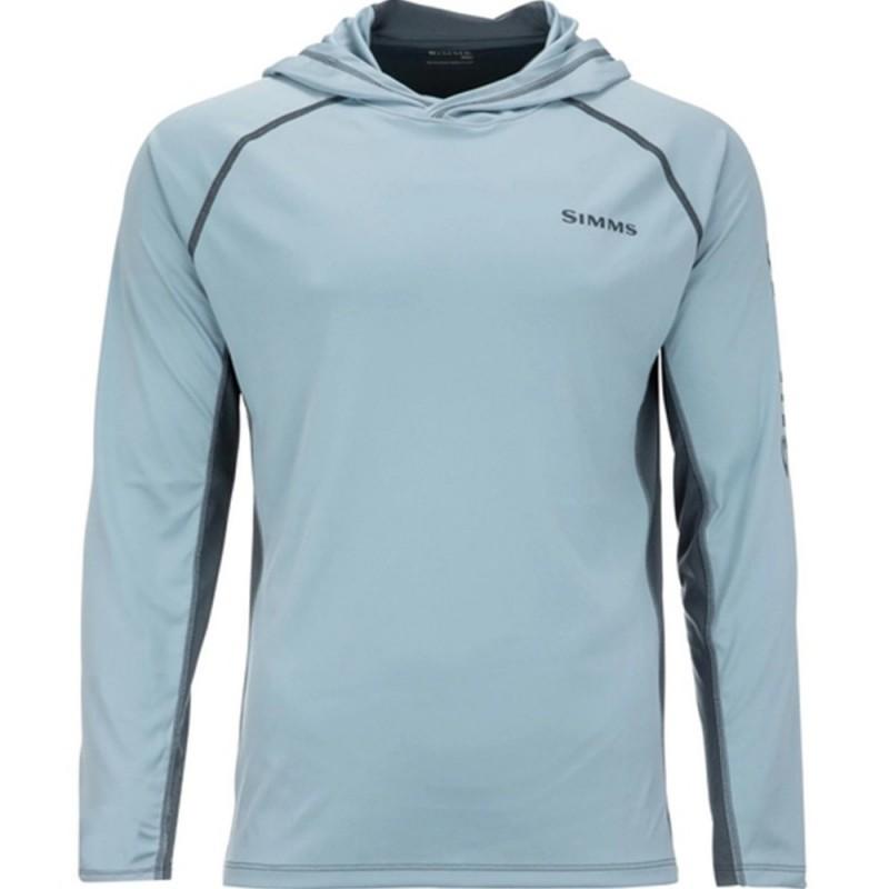 Mens Quick-Dry UV Protection Long Sleeve Hooded Fishing Shirt Outdoor Sports Cycling Trail Running