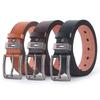 Belt Men'S Oil Drop Pin Buckle Microfiber Belt Business Belt Stall
