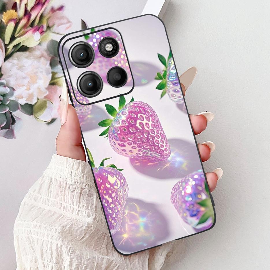 For Motorola Moto G15 Case Moto G75 XT2437-2 Luxury Popular Painted Cover Soft TPU Phone Case For Motorola G15 G 75 MotoG75 Bags