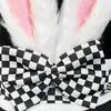 1pcs One Size Fits All Easter Hat Cosplay Holiday Party Decorative High Hat with Ears Velvet Rabbit Ear Party Hats