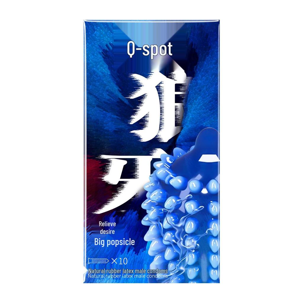 Q-point Ultra-Thin Hyaluronic Acid Condoms: Long-Lasting and Safe for Enhanced Pleasure.