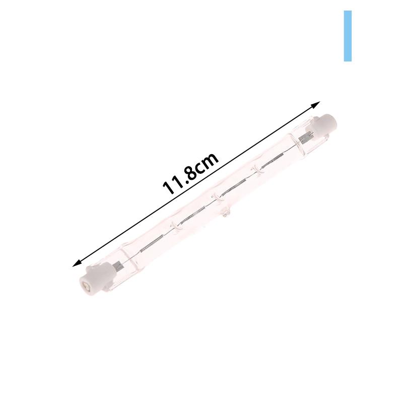 

Лампа 70-1000 Вт двухцокольная линейная R7S галогенная лампочка переменного тока 220-240 В бытовая декоративная R7S галогенная лампочка C-J118-400W