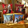 Comic S-Spirou E-Et F-Fantasio Decorative Room Aesthetics Pillow Case Home Decor Bedroom Sofa Bed Couch Pillow Cover 45X45