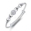 2023 New 925 Sterling Silver High Quality Simplicity Bead Romance Bracelet Chain For Woman Engagement Party Wedding Jewelry