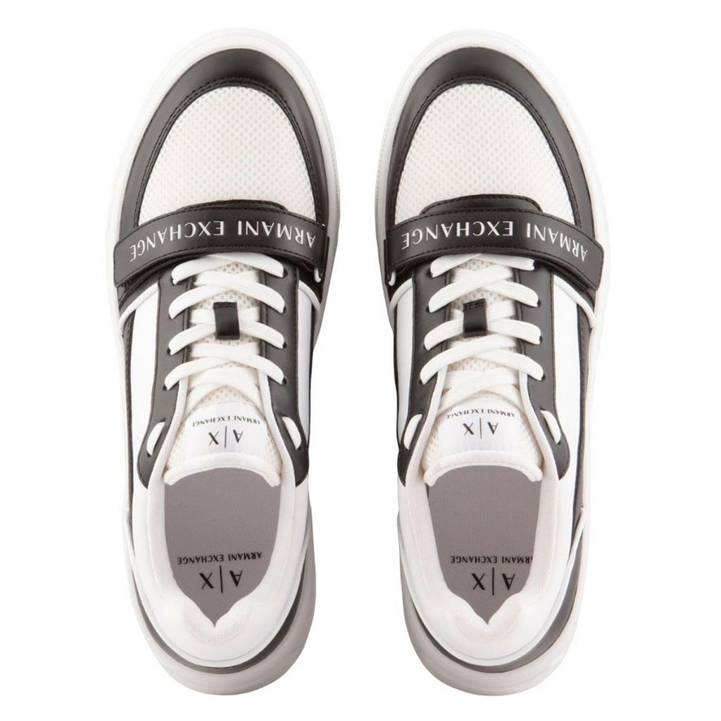 Armani Exchange Mens Suede Trainers