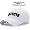 New Adjustable Baseball Hat Unisex Black White Sun Hat Hip Hop Hat Spring Summer Letter Baseball Cap Couple Hat