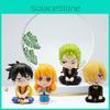 Unique 10cm Pvc One Piece Chibi Figure Collection Featuring Zoro Nami Sanji Luffy