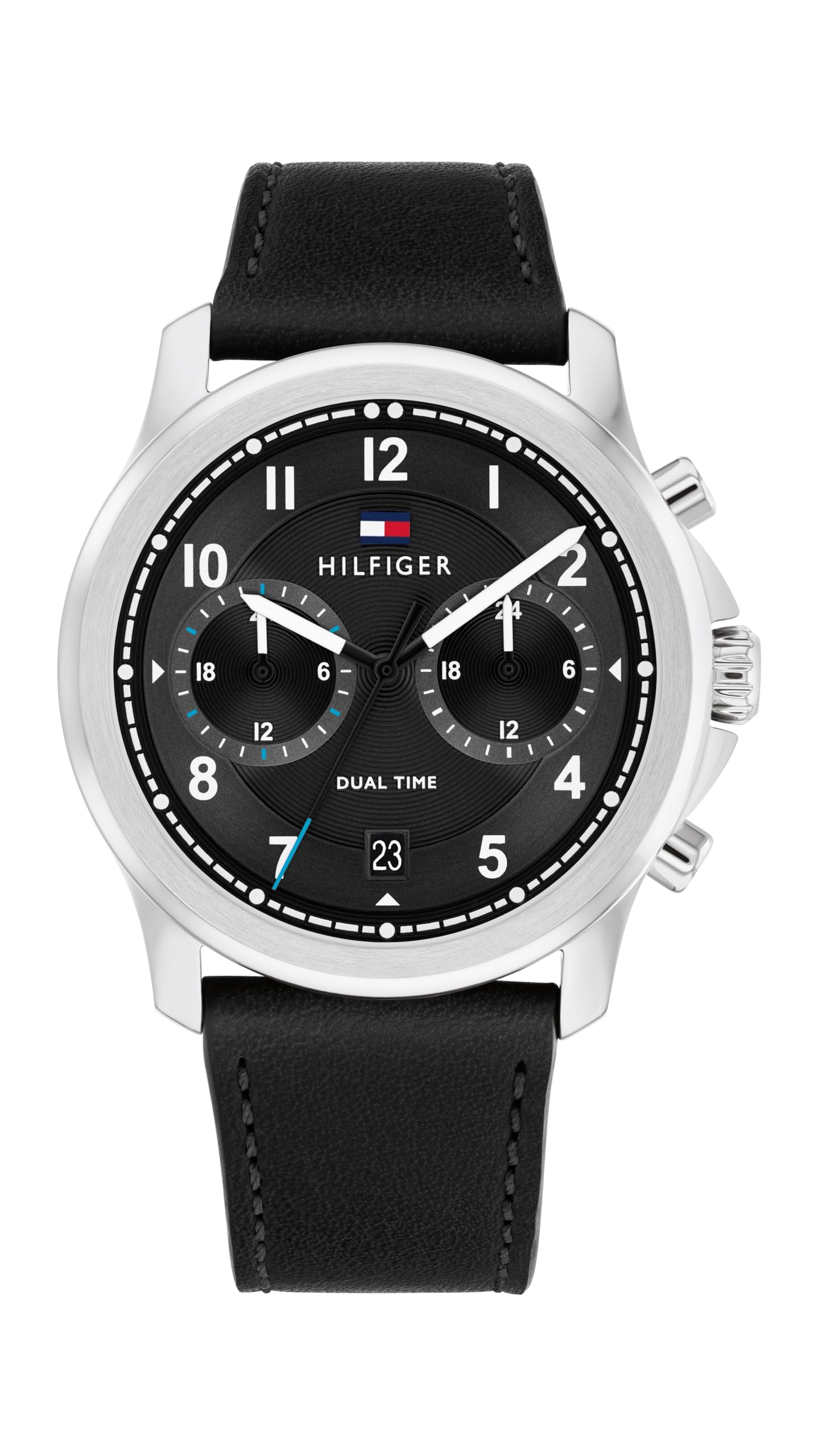 

Часы Tommy Hilfiger WESLEY с черным циферблатом из нержавеющей стали и кварцевым механизмом 1710624 [предмет]