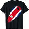 Soccer Country Flag Of  Rica T-Shirt