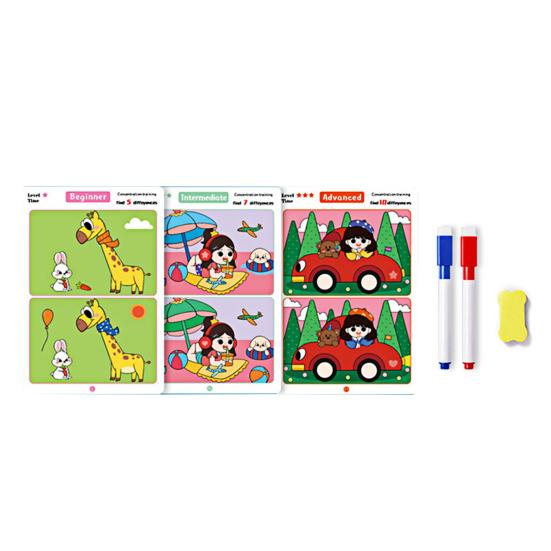 

Карточка раннего образования Яркие цвета Яркие узоры Многоразовые Улучшение концентрации Дети Интерактивная игровая карточка B