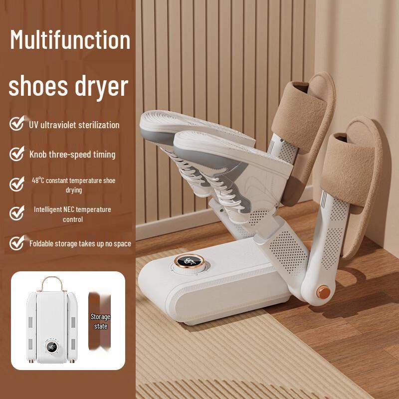 OLOEY Foldable Portable Shoe Dryer with Deodorizer
