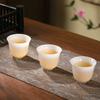 Light Luxury Kung Fu Teacup Small Cup Exquisite Jade Porcelain Ceramic Cup Tea Cup Source