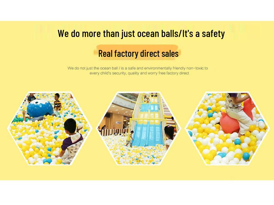 Colorful Children's Ocean Balls - Thickened 5.5CM, 7CM, and 8CM Balls for Ball Pits