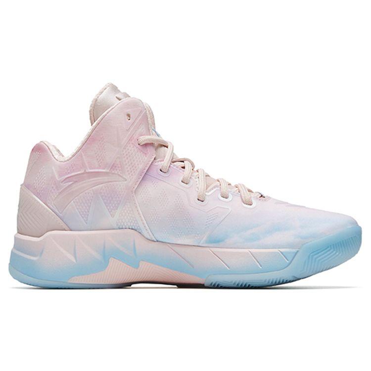 Anta KT1 Pro Fabric Synthetic Leather TPU Shock Absorption Non-Slip Wear-Resistant Breathable Support High-Top Basketball Shoes 112241117-2