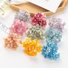 Simulation Hydrangea Shooting Prop Head DIY Handmade Hydrangea Wedding Lead Hydrangea Flower Wall Single Small Hydrangea Fake Flower Decoration