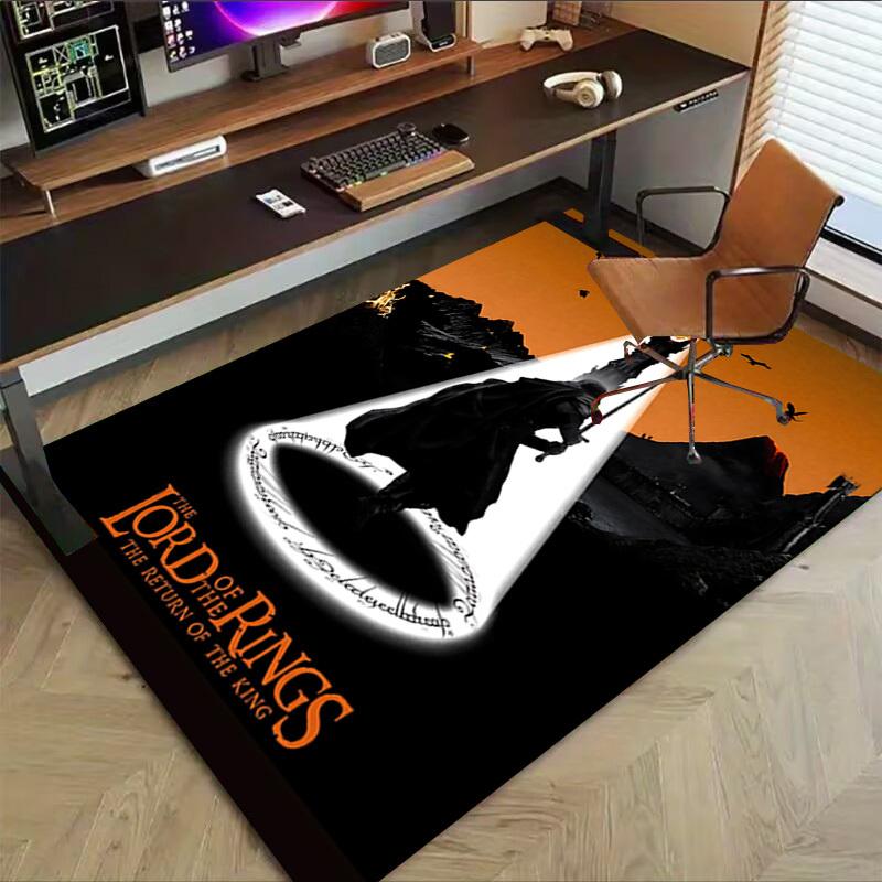 1pc The Return of the King Carpet, for Home & Office Decor, Desk Chair Carpet, Festive Gift,Conference Room CarpetL1108
