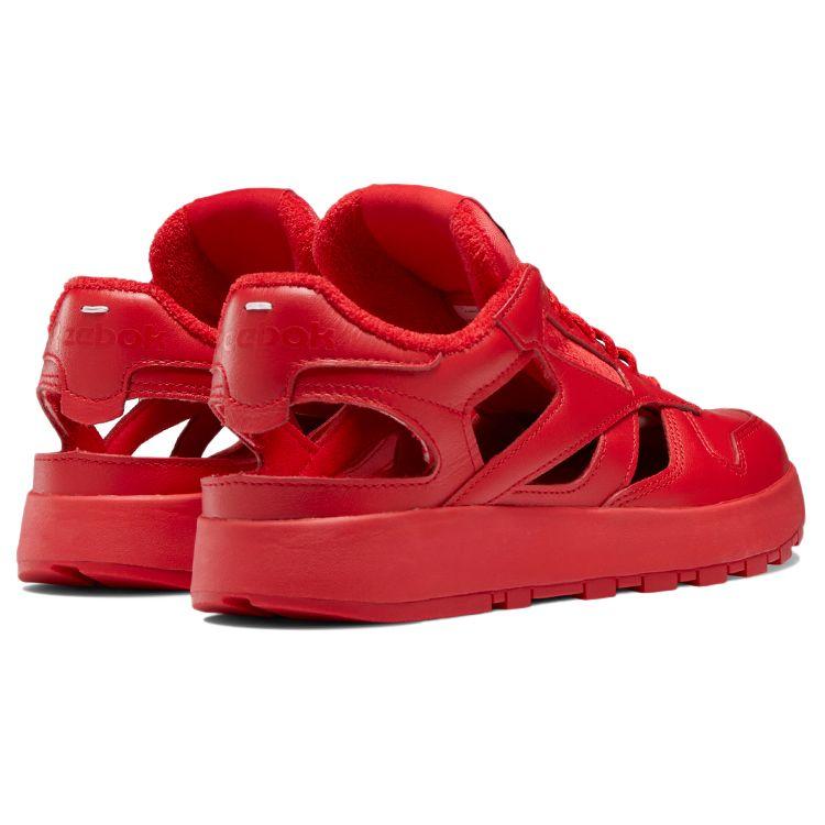 Maison Margiela x Reebok Classic Leather DQ Vector Red Unisex Sneakers Black Footwear-White GZ0947