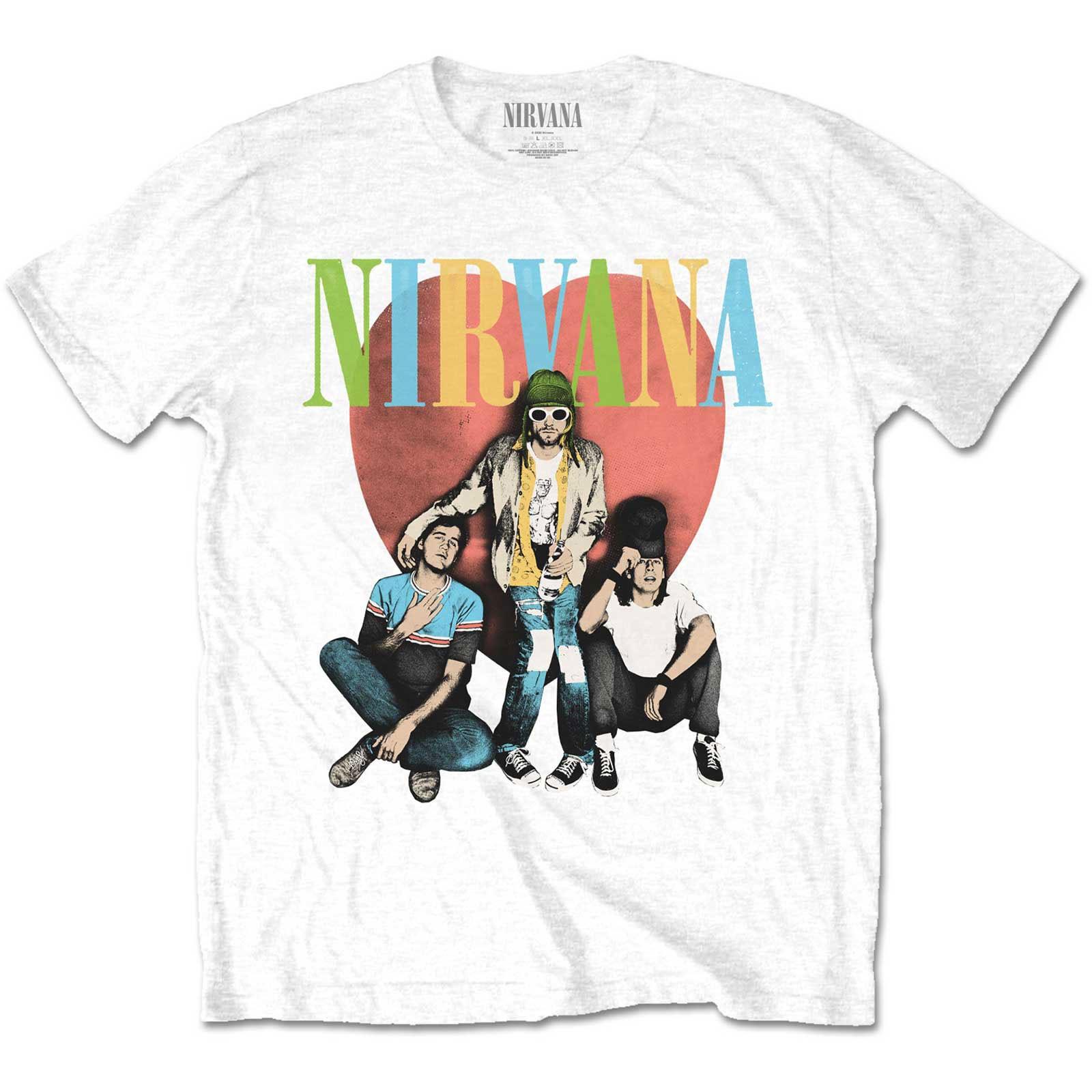 Men s Nirvana Trapper Hat T-shirt Small White XXXXL