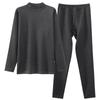 Lambswool-Enhanced Thermal Men's Base Layer Set – Thick, Plush, Cold-Proof Underwear for Autumn and Winter