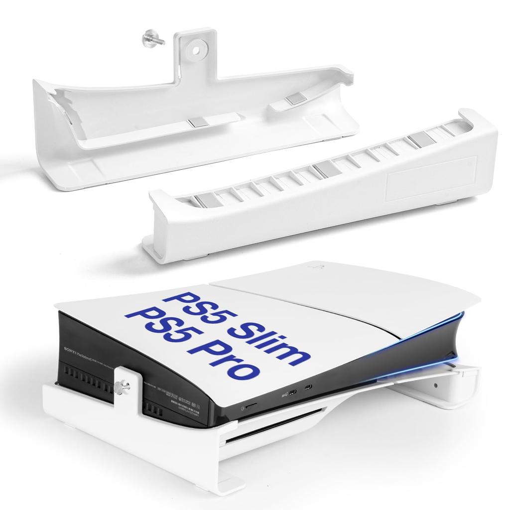 Horizontal Stand for PS5 Improved Heat Earthquake Scratch New PS5 PS5 Slim Horizontal PS5 Includes Fixing Compatible with PS5 Slim Disc Digital Pro