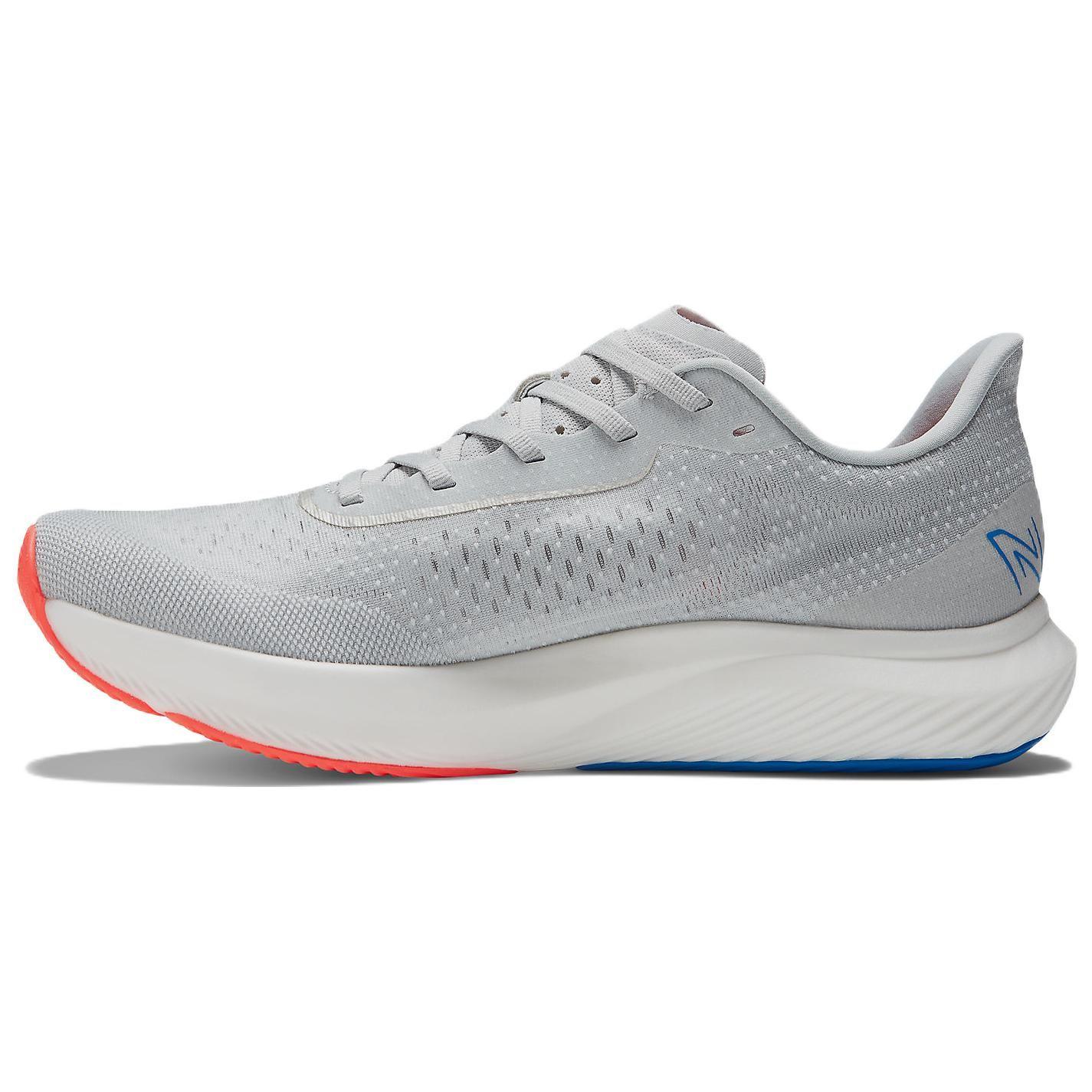 

New Balance FuelCell Rebel v3 Running Shoes Light Aluminum/Electric Red/Cobalt Men s MFCXCG3 40.5