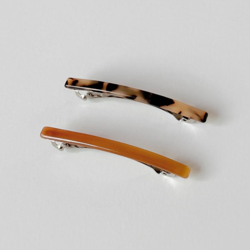FANTASTIC PLANET [2SET] Leopard & Brown Hair Pin