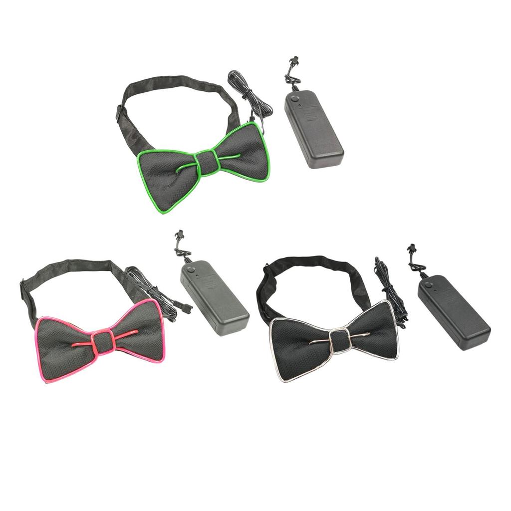 Bowtie Tie Novelty The Dark for Party Costume