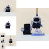 Adorable Knight Cat Plush Toy Cute Cartoon Keychain Soft Pp Cotton Doll Accessory