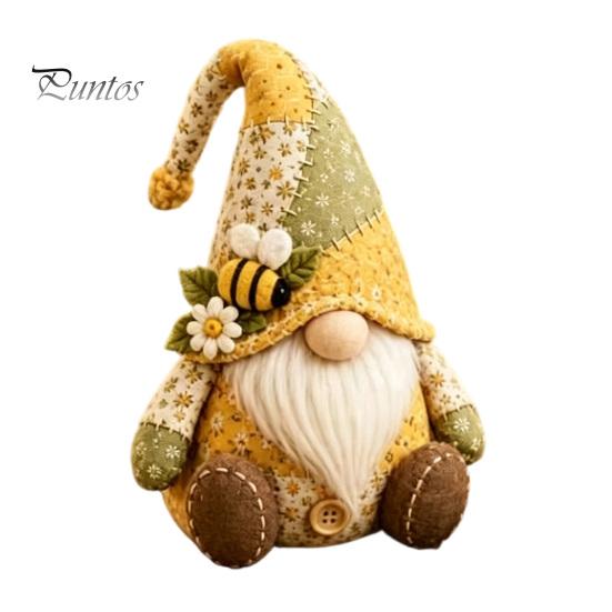 Bildschirmfreie Hobby-DIY-Patchwork-Gnom-Bausatz, Weihnachten Nähen 3D-Zubehör Enthalten Bastelset für Anfänger Erwachsene Handgemachtes Geschenk