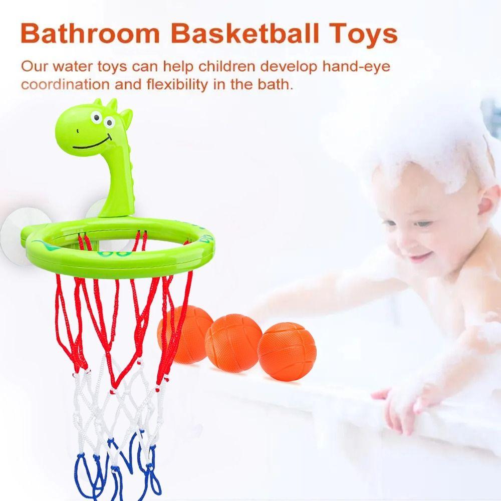 Shower Toys Bath Basketball Hoop Bath Toys Bathtub Water Play Set Shooting Basket Toys  Children