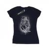 Marvel Womens/Ladies Black Panther Spray Headshot Cotton T-Shirt
