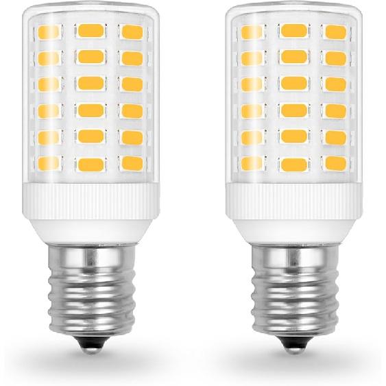 Frigidaire Freezer Light Bulb Replacement E17 LED Appliance Bulb KEI D28A KEL2811 Compact 5304517886 6W Equivalent 60W-70W Daylight White 800LM E17