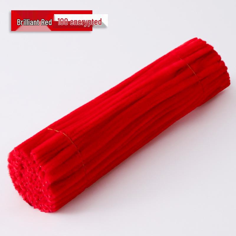 8MM Dense Fluff Pipe Cleaners: High-End Handmade DIY Art Supplies Kit for Crafting
