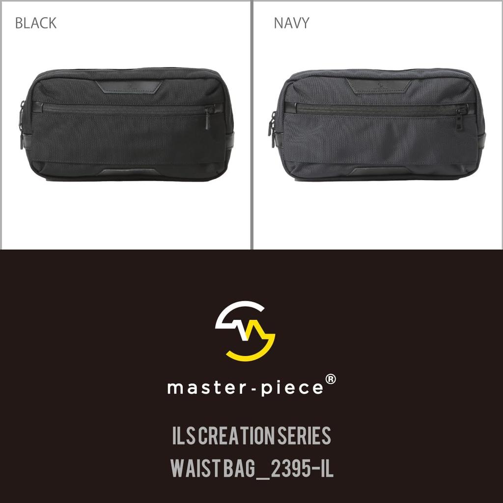 Masterpiece IL Creation Waist Bag Progress Custom Made WAIST BAG Crossbody Shoulder Lining Red RED MADE IN JAPAN Unisex Made in Japan Black Navy Navy
