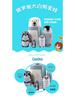 5-Layer Wooden Russian Nesting Dolls: White Big Bear Design for Children's Home Decor and Gifts