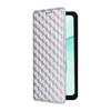 For ZTE Blade A35/Blade A55 Wallet Case Rhombus Imprinted Leather Phone Cover