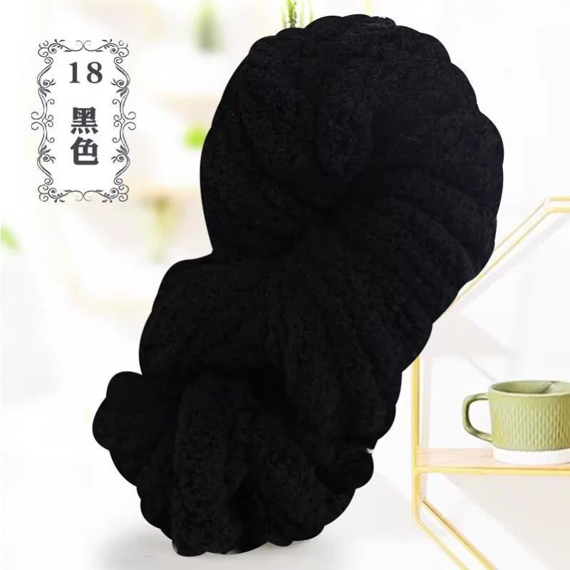 Thick Chenille Yarn for Blankets, Super Soft and Fluffy Giant Chenille-Style Polyester Yarn for Home Decor Projects