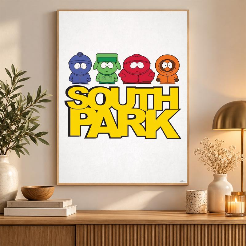 South Park Diamond Painting Kit 5D Full Drill DIY Diamond Mosaic Wall Art Home Decor