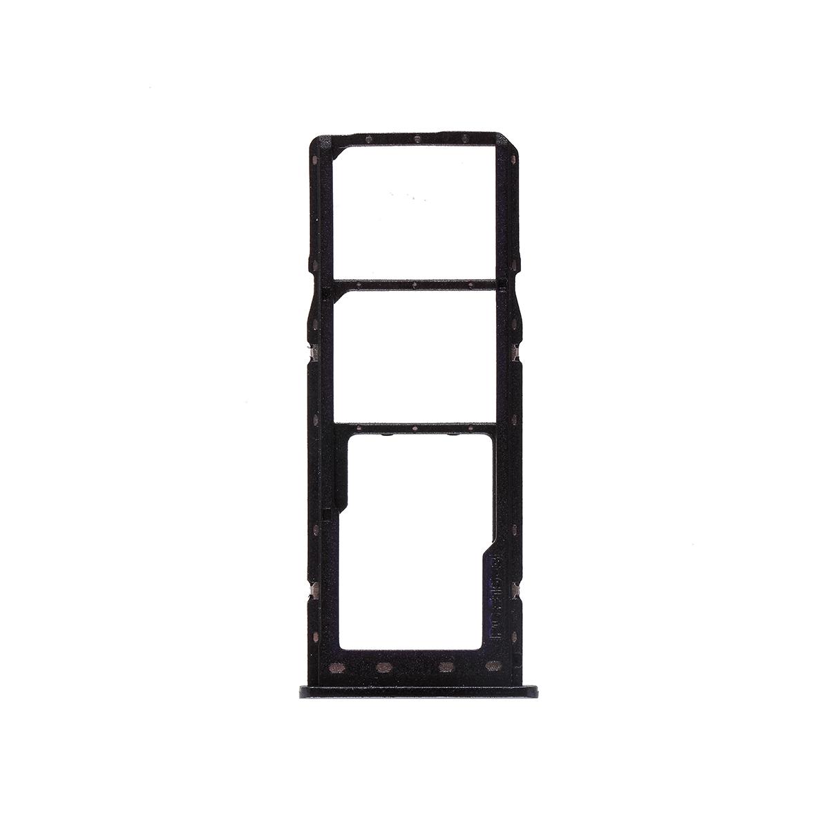 

OEM Dual SIM Micro SD Card Tray Holder Replacement for Samsung Galaxy A10 SM-A105 Black