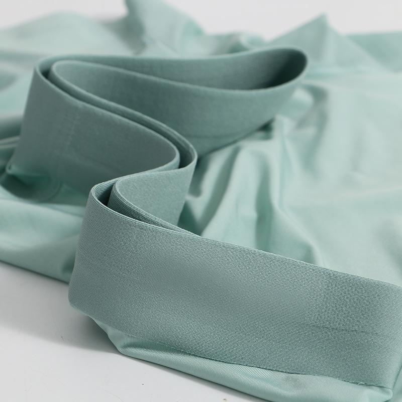 Summer Men's Ice Silk Underwear Youth Four Cornered Underwear Mid Waist Elastic Shorts