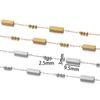 Stainless Steel Square Handmade Chain + Bead Collarbone Chain Handmade DIY Bracelet Necklace Earrings Accessories