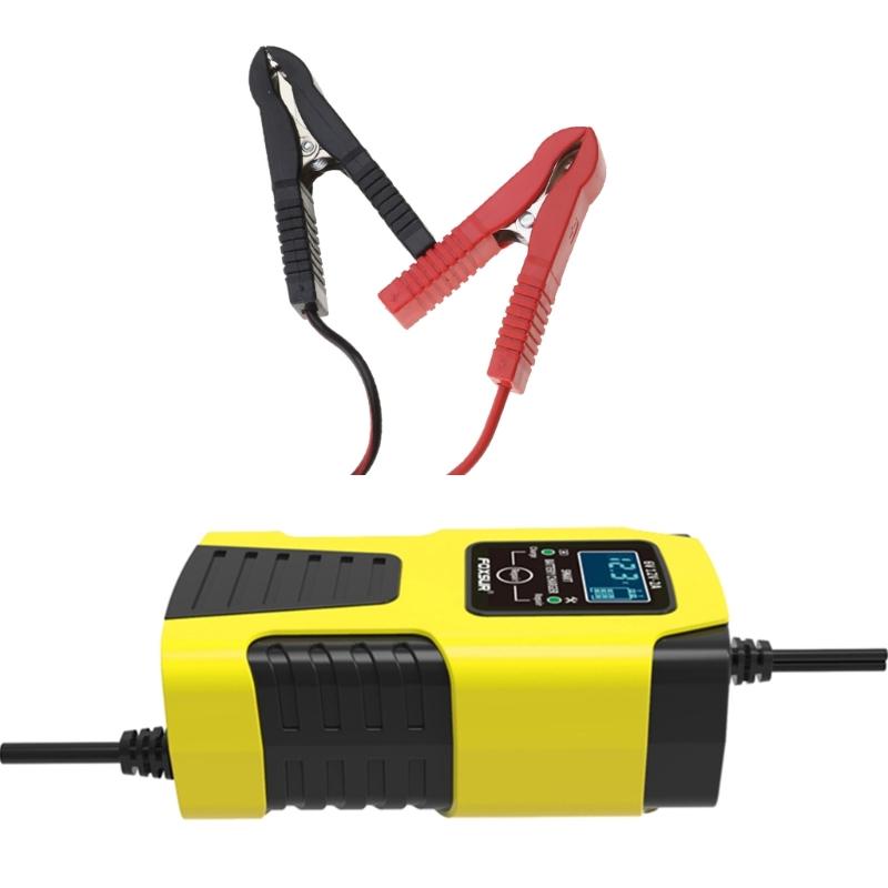 12V 6V Car Motorcycle Jump Starter Portable Maintainer Power Battery Charger