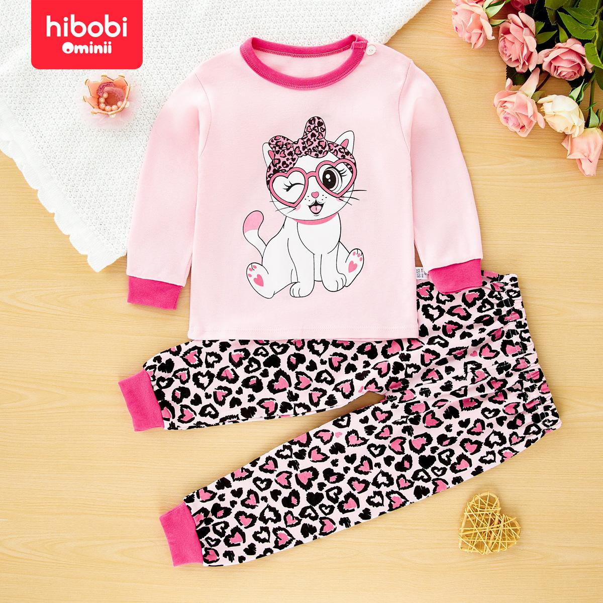 

Hibobi детский повседневный милый комплект из двух предметов