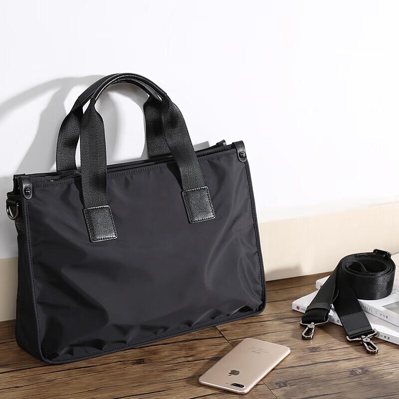 Мужская холщовая деловая сумка для ноутбука