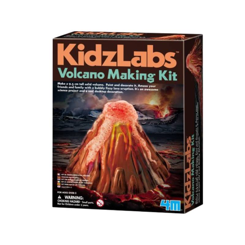 4m Student Kidzlabs Volcano Eruption Making Kit Fun Science Educational Diy Toys