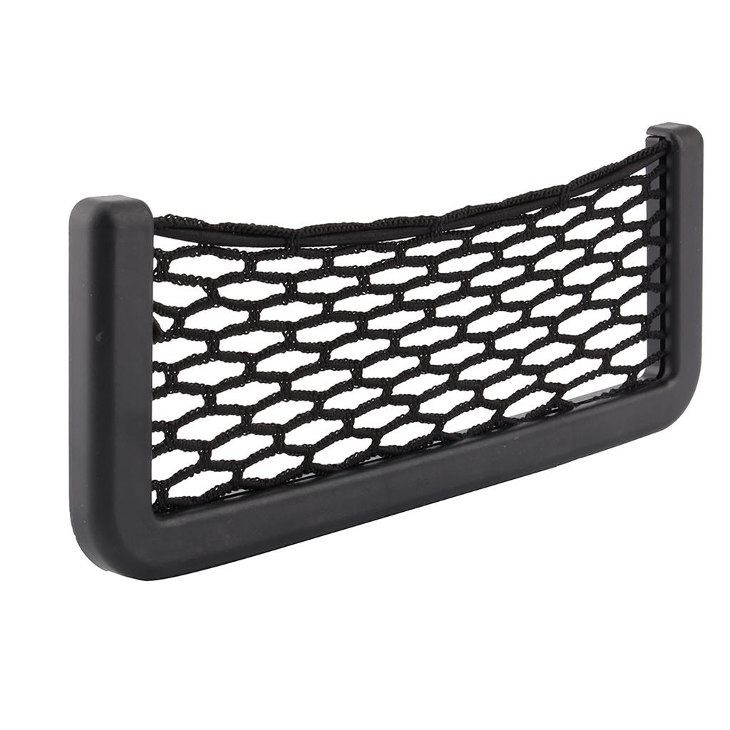 Universal Car Seat Side Back Pocket Storage Organizer Nylon Net Bag Phone Holder