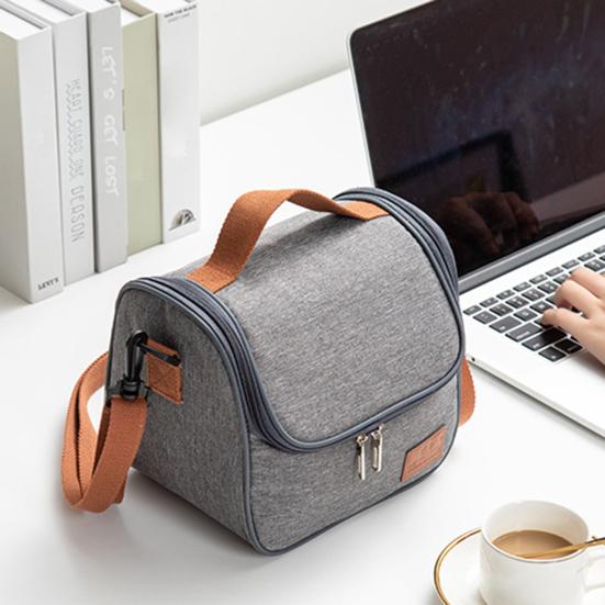 Lunch Bag Capacity Multi-layer Large Thickened Waterproof Heat Preservation with Handle Portable Food