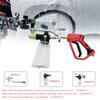 Foam Cannon for Pressure Washer with Dual-Connector Tool, Car Foam   with 1/4'' Quick Connect 1L Transparent Bottle